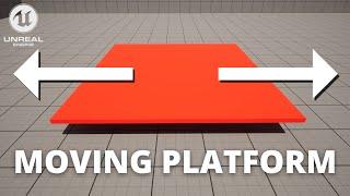 How to Make a Moving Platform in Unreal Engine 5