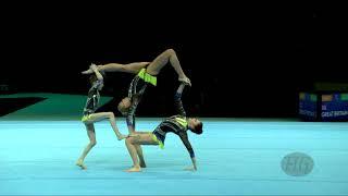 Russian Federation (RUS) - 2018 Acrobatic Worlds, Antwerpen (BEL) - Combined  Women's Group