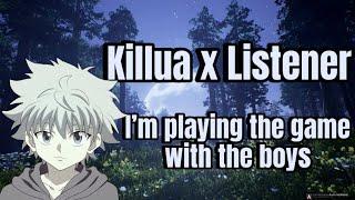 ||Killua x Listener||Sitting on you’re gamer boyfriend‘s lap||not that spicy||￼￼