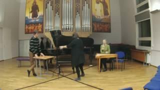 S. Vuolteenaho, K. Mühling & M. Kukk in Organhall of EAMT ,12.01.2016