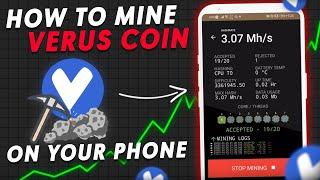 How To Mine Verus Coin On Your Android Smartphone! (The Easy Way)