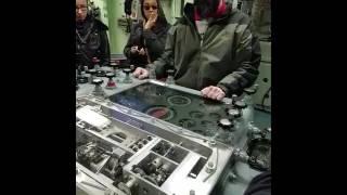 Firing the 16" 50 caliber guns on the Battleship New Jersey