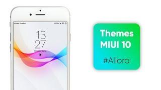 Tema miui 10 terbaru! Theme miui 10 Allure V10