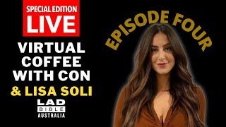 SPECIAL EDITION LIVE | Virtual Coffee with Con & Lisa Soli from LADbible Australia