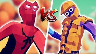 WEIRD SPIDER-MAN VS. WEIRD THANOS! (Totally Accurate Battle Simulator)