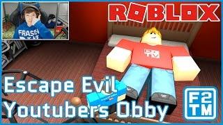 NO MORE YOUTUBE GAMING VIDEOS EVER!!! Roblox Escape Evil YouTubers Obby by The Pals