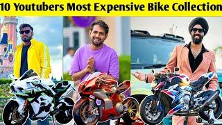 Top 10 Youtubers New Most Expensive Bike Collection, Kawasaki Ninja H2, Hayabusa, Ducati, Zx10r BMW