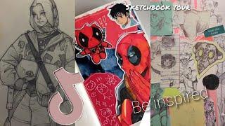 Sketchbook tour/sketchbook ideas that motivate me to draw 17/TikTok Arts Compilation#73