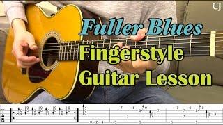 Fuller Blues - Merle Travis (With Tab) - Watch and Learn Fingerstyle Guitar Lesson