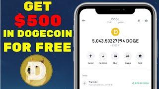 How to GET FREE Dogecoin (Doge) in 5 Minutes! Earn $500 Instantly with Cloud Mining