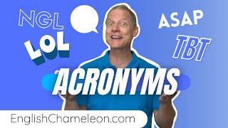 Eight Common English Acronyms