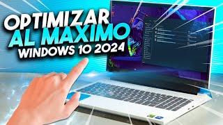  OPTIMIZACIÓN COMPLETA Windows 10 (2024)  EL MEJOR Y MÁS COMPLETO VIDEO ️