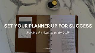 Set Your Planner Up For Success in 2025! | Cloth & Paper