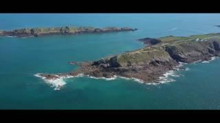 Bretagne, Morbihan drone mavic Footage 4K France