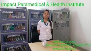 Yashika Aneja BMLT Student-Impact Paramedical and Healthcare Training Institute Delhi Testimonial