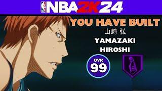 Final Build of 2K24?!? | NBA 2K24 HIROSHI YAMAZAKI BUILD | KUROKO NO BASKET IN NBA 2K24