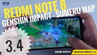 Redmi Note 8 Genshin Impact 3.4 Test Lowest 60fps 2023