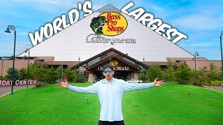 24 Hours at the World's Largest Bass Pro Shops (Massive Pyramid)