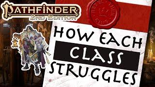 What each Pathfinder 2e class struggles with — in exactly 3 words