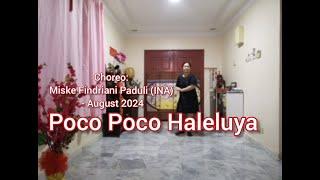 Poco Poco Haleluya - Line Dance (Miske Findriani Paduli (INA) - August 2024)