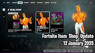  Fortnite Item Shop Update: January 12, 2025 (11 January 2025 for USA)! Nick Eh 30, J Balvin & more