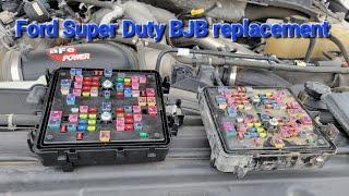 Ford Super Duty BJB (Battery Junction Box) replacement 2020-2022