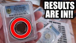 I GOT MY ERROR COINS GRADED BY PCGS!! HERE ARE THE RESULTS