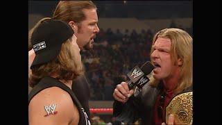 Triple H, Kevin Nash & Shawn Michaels segment - RAW 14 April 2003