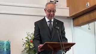 Personal statement by the Revd David Salsbury - the new Moderator of the National Synod of Wales