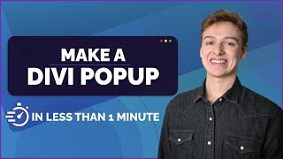 Make a Divi Popup Window in Under a Minute! | Wordpress Tutorial