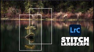 Stitching LANDSCAPE images together for HIGH RESOLUTION | Nikon Z9 | Lightroom editing tutorial