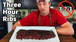 The Best BBQ Ribs in 3 Hours