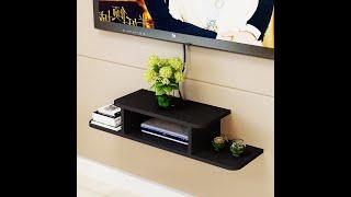 Antico Woodenia Dual length set top box wall shelf | wall mount