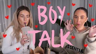 EAT DINNER WITH US.. boy talk️ | Sophia and Cinzia