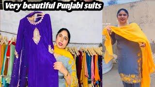 ਸੂਟ ਵੇਖ ਕੇ ਬੋਲੋਗੇਂ ਵਾਹ ਕਿਆ ਬਾਤ ਹੈ || Handwork Latest Punjabi Suits collection by Punjabi Corner