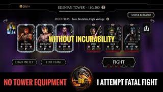 Fatal Edenian Tower 180 & Reward  Mortal Kombat Mobile/MK Mobile/MKM #mortalkombatmobile #mkmobile