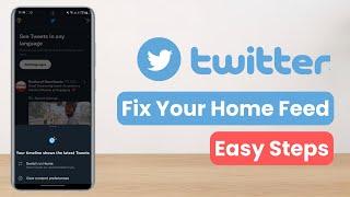 How to Fix Your Twitter Feed !