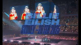 Billie Eilish Live in Sydney - Full Concert - 28 Feb 2025