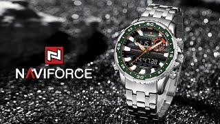 LATEST DESIGN OF May 2024丨NAVIFORCE Watch NF9234 Analog LCD Digital Movement New Arrival Display