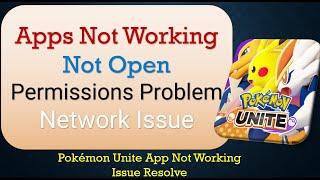 How to Fix Pokémon Unite App Not Working | Not Open