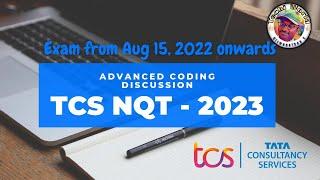 TCS NQT Test Preparation | Part 2 | Advanced Coding | தமிழ்