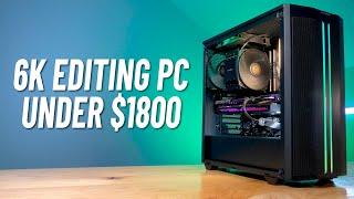 Don't spend more than $1800 on a 6k Editing PC  // i7-12700 + RTX 3050 OC