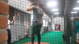 Chris Goossens Baseball 2018 LHP Full Bullpen w/ Len Solesky @ Evolution Sports Facility