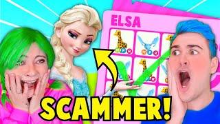 I Played ADOPT ME Until ELSA *SCAMMED* My GIRLFRIEND ...IMPOSTER Icy Girl GF *EXPOSED*!! (Roblox)