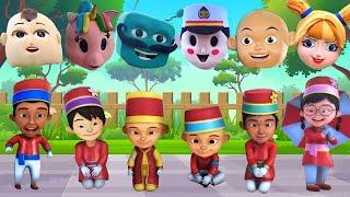 UPIN, IPIN, MEI-MEI, SUSANTI, DEVI, DAN JARJIT MEMAKAI BADUT MAMPANG‼️| TEBAK GAMBAR UPIN IPIN