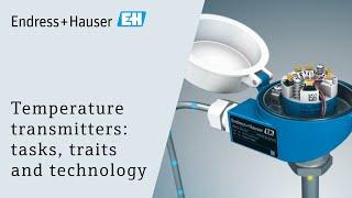 Temperature transmitters | tasks, traits and technology | #endresshauser