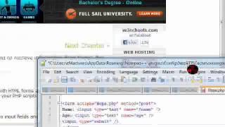 [Vid 2] PHP Forms *W3Schools.com*