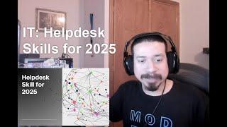 IT: Helpdesk Skills for 2025