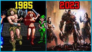 HACK 'N' SLASH VIDEO GAMES EVOLUTION [1985 - 2023]