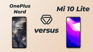 OnePlus Nord vs Xiaomi Mi 10 Lite - Vergleich der wichtigsten Unterschiede auf deutsch